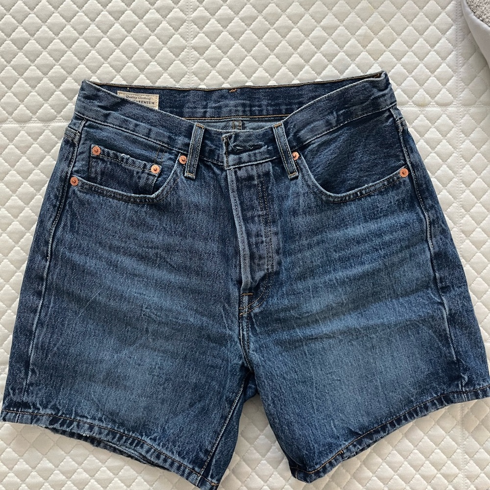 Levi's Blue Jean Shorts for Women